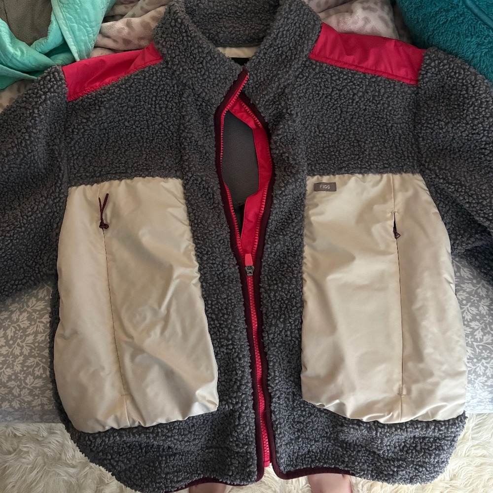 Figs On Shift Sherpa Jacket - Medium